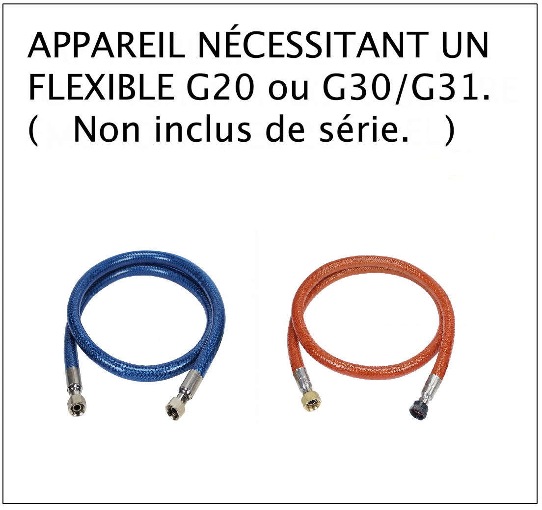 Grillade charcoal 2 zones gaz | CUIST GCHD600