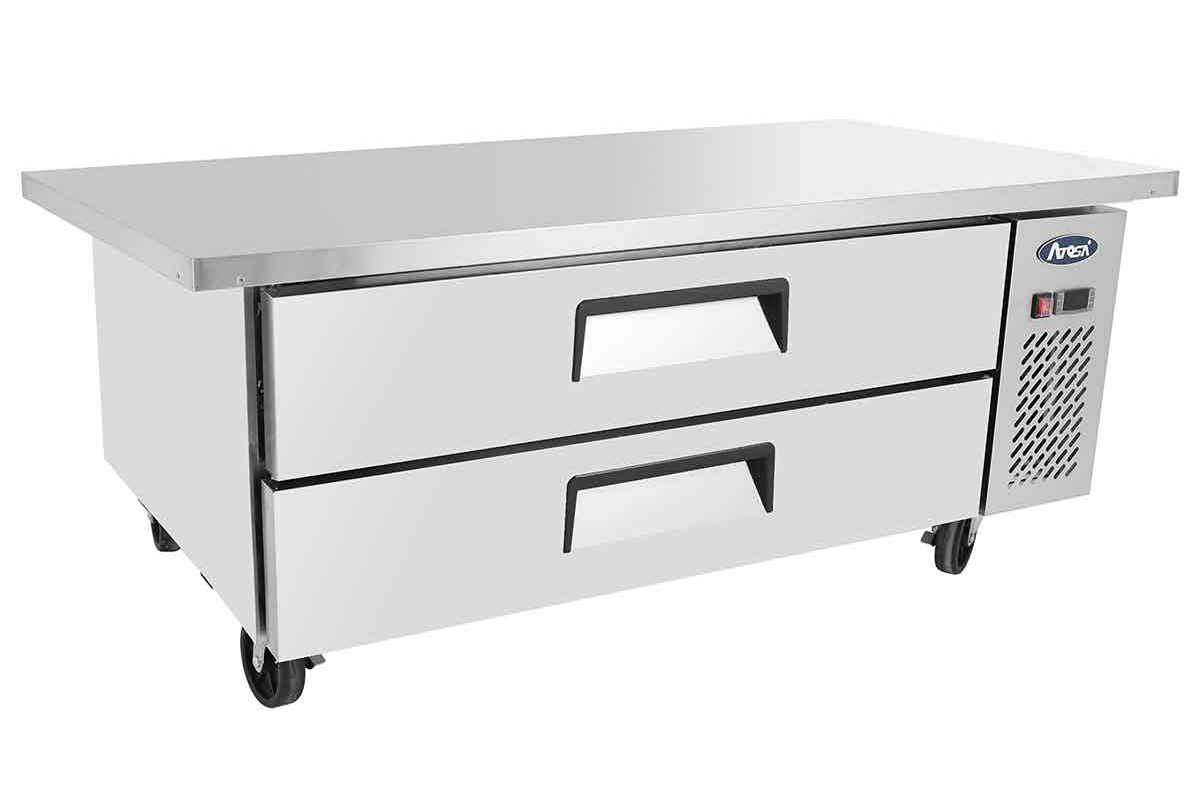 Soubassement réfrigéré - 2 tiroirs - Inox - 235 L - MGF8452GR - SOUBASSEMENT RÉFRIGÉRÉ