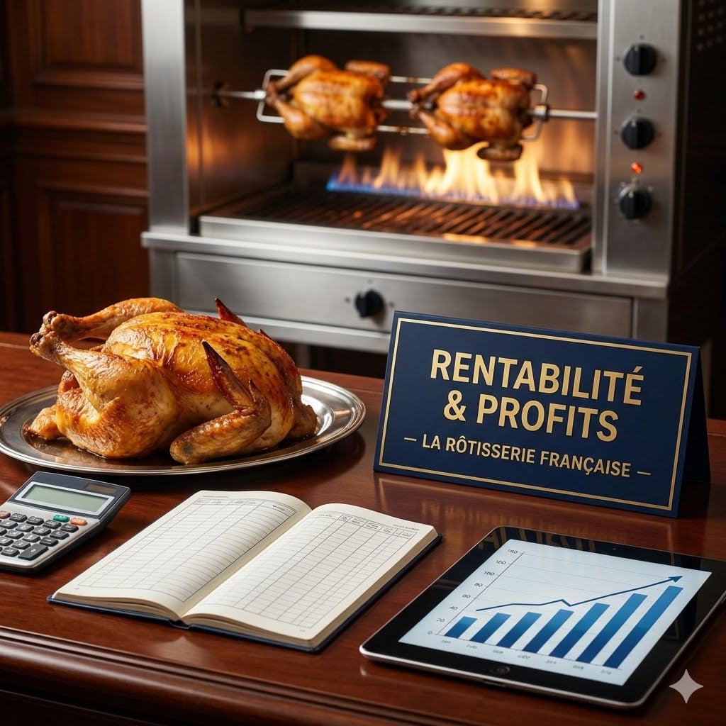 Rentabilité Rôtissoire : Calculez vos marges et profits | La Rôtisserie Française