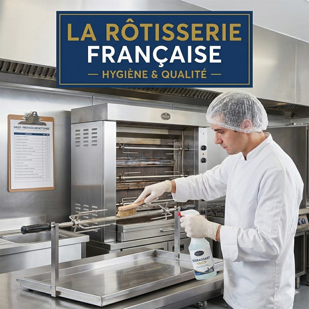 Normes HACCP & Nettoyage Rôtissoire : Le Guide Complet | La Rôtisserie Française