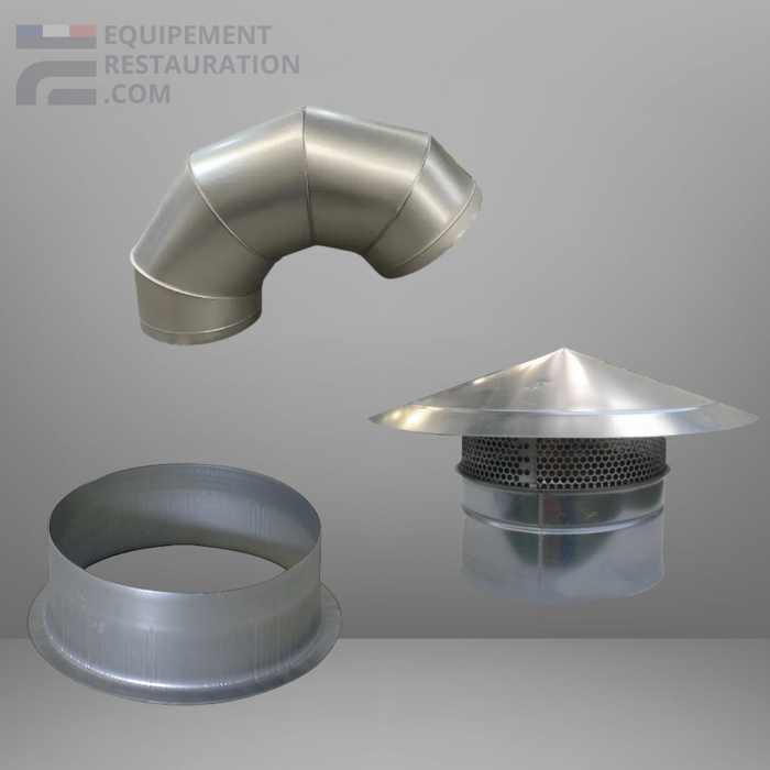 Gaines galvanisées et accessoires