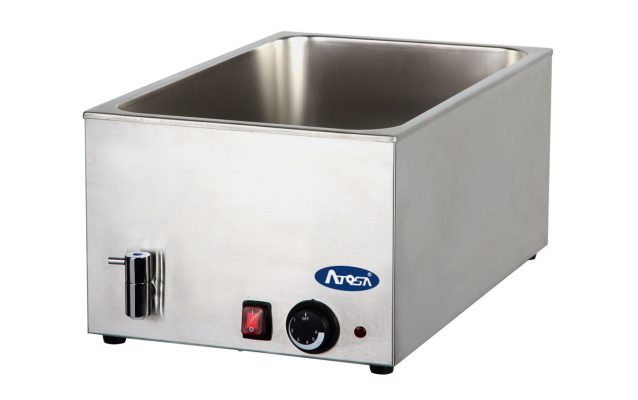 Bain Marie GN1/1 avec robinet de vidange - Inox - 8710