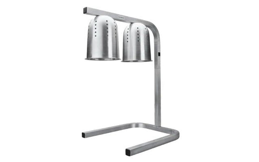 Chauffe frites - 2 lampes - Inox - DL2112-S