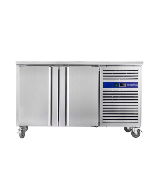 Meuble table congélateur – 2 portes pleines GN1/1 | CUIST GN2100BT