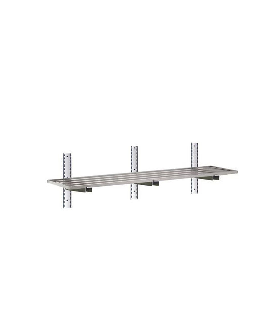 Etagère murale ajourée en inox 1000 x 400 x 350 mm | CUIST STSA104