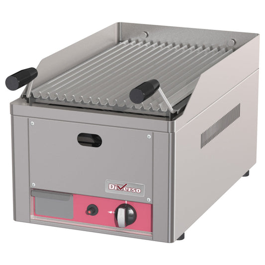 Grill pierre de lave 1/2 module - WR-GRL-G4 - GRILL PIERRE DE LAVE