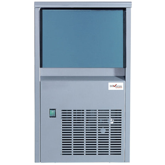 Machine à glaçons - 24kg/24h réserve 6kg en inox - WR-SP24-A/R2X - Machine à glaçons