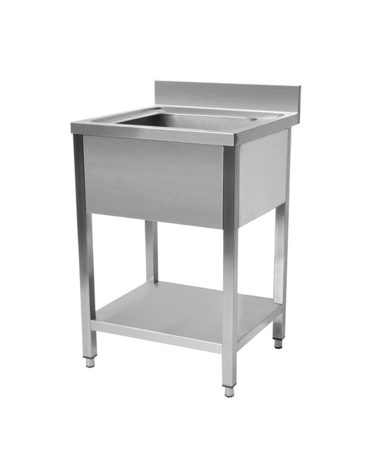 Plonge en inox 600 x 700 x 950 mm | CUIST STSK067