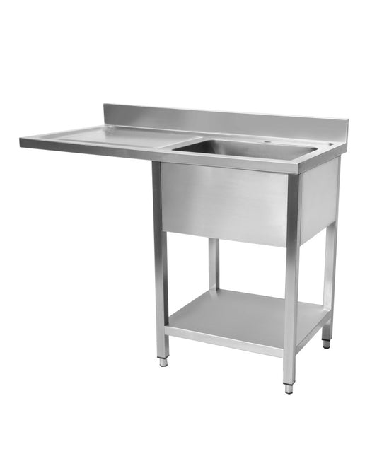 Plonge inox lave vaisselle 1200 x 600 x 950 mm | CUIST STSD126L