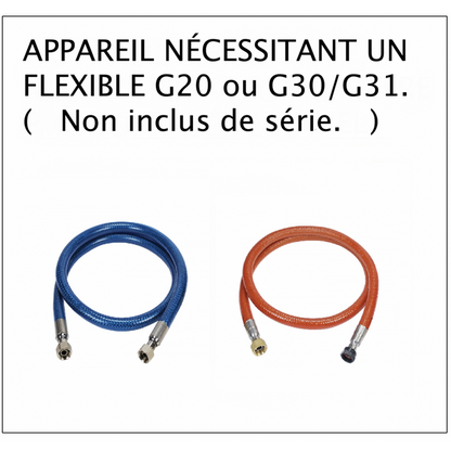 Grillade charcoal 3 zones gaz – Grille Poisson, Marque: MAINHO | M04-PBV90O