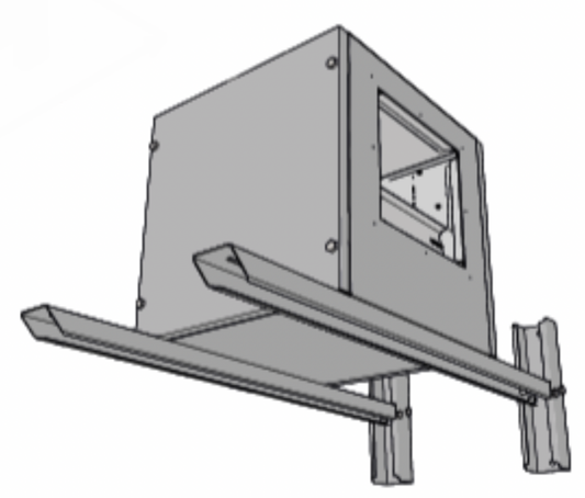 Chaise support pour caisson D5 | 20D5CH | ALVENE