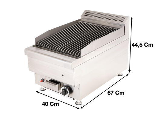Grillade charcoal 1 zone gaz | CUIST GCHD400