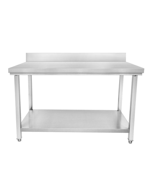 Table inox adossé 800 x 700 x 950 mm | CUIST STTB087