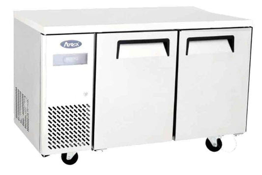 Table réfrigérée compacte positive - 2 portes - Groupe à gauche - Inox - YPF9022GR - TABLE RÉFRIGÉRÉE COMPACTE