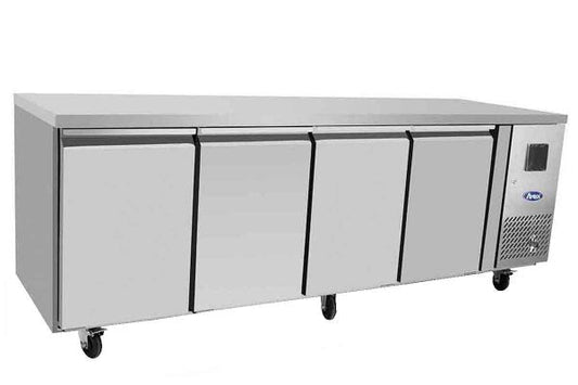 Table réfrigérée positive - 4 portes - Inox - EPF3441GR - TABLE RÉFRIGÉRÉE INOX